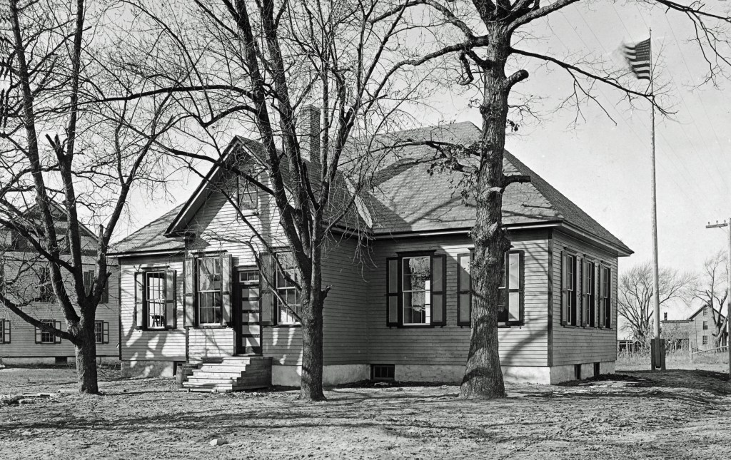 1909 Two Room School House – at Town Hall&nbsp;Site