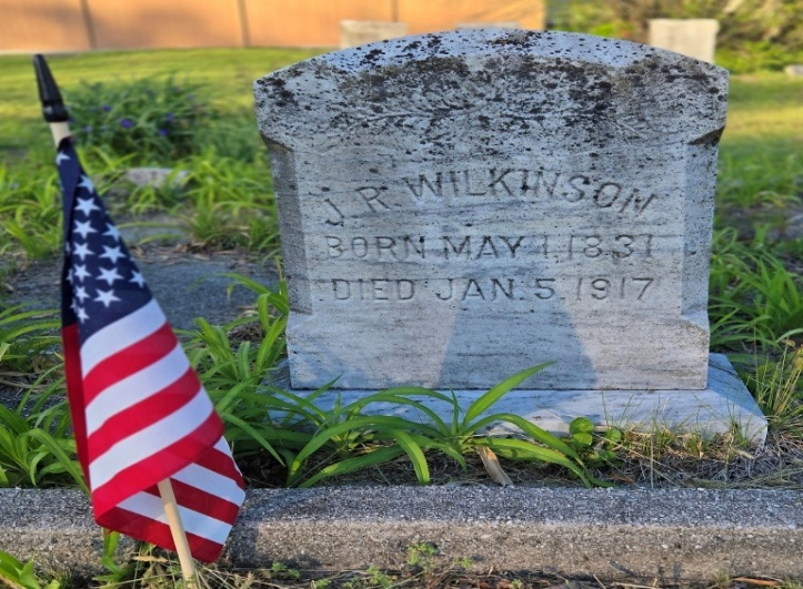 John R Wilkinson: gravestone